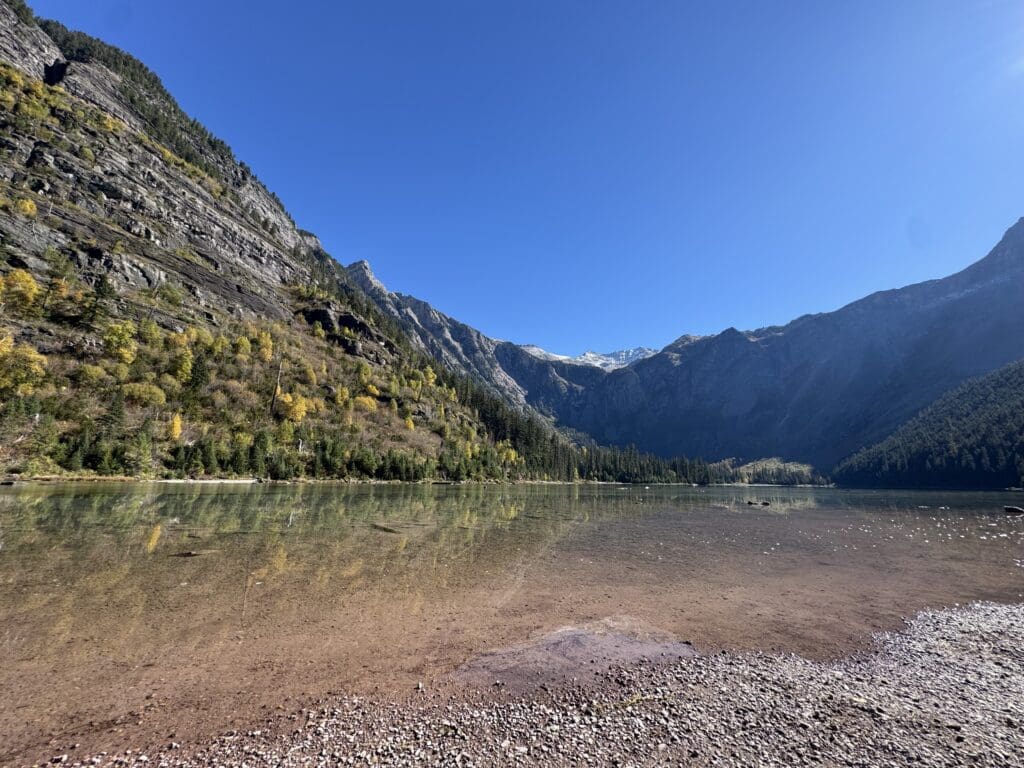 A photo of Avalanche Lake in Glacier National Park, Montana